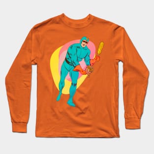 Captain corndog Long Sleeve T-Shirt